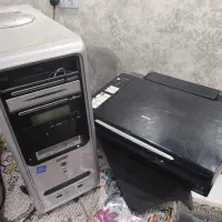 کیس کامپیوتر و چاپگر