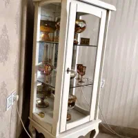 بوفه سفید شیک و در حد|بوفه، ویترین، کنسول|کرج, شهرک جهان‌نما|دیوار