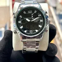 ساعت کاسیو جی شاک دو زمانه موتور ژاپن فلزی Casio|ساعت|اصفهان, قلعه طبره|دیوار