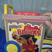 لگو ساختنی مارک اصلی لگو بهمراه ساک چرخدار