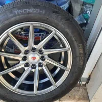 لاستیک دولتی بارزکویر یزد و رینگ خرچنگی صلیبی ووسن|قطعات یدکی و لوازم جانبی|شاهینشهر, شهرک ردانی پور|دیوار