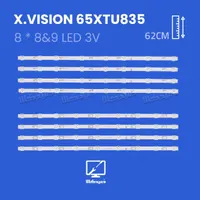 بک لایت تلویزیون ایکس ویژن 65XTU835