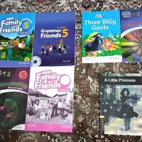 تعدادی کتاب زبان Family and friends