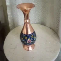 گلدان مسی ارتفاع 25 وشکلات خوری