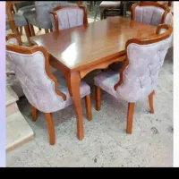 انواع و اقسام میز غذاخوری چهار و شش نفره|میز و صندلی غذاخوری|اردبیل, |دیوار