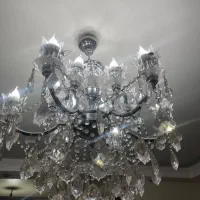 لوستر کریستالی|لوستر و چراغ آویز|تهران, نازی‌آباد|دیوار