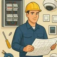 برقکاردر شهریارساختمان صنعتی اندیشه وایین شاهد