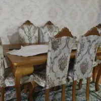 میز غذا خوری ۶ نفره