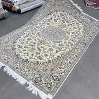 فرش دستباف ۵ متری نایین ۹لا گل ابریشم ۳۸ تومن|فرش|کرج, مشکین‌دشت|دیوار