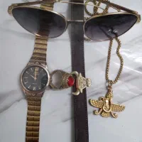 ست ساعت دستبند عینک انگشتر گردنبند