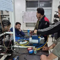 آموزش یخچال فریزر ساید عملی