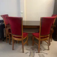میز ناهار خوره ۶نفره تمام چوب