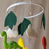 آویز تخت کودک دایناسور|اسباب‌‌بازی|گلستان (تهران), |دیوار