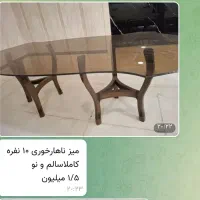 میز غذا خوری ۱۰ نفره|میز و صندلی غذاخوری|زنجان, |دیوار