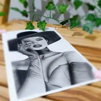 سفارش چهره سیاه قلم|تابلو، نقاشی، عکس|تهران, شهرک گلها (تهرانسر)|دیوار