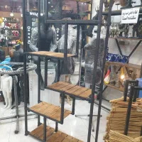 چالدار  رخت اویز دار چوب لباسی پیشخوان قفسه