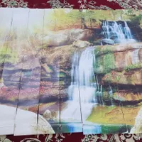 پرده کاملا نو سالم تمیز|پرده، رانر، رومیزی|بهبهان, |دیوار
