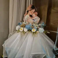 دسته گل شمعی خاص