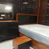 سرویس خواب دلوین تمام ام دی اف/ تشک / کمد|تخت و سرویس خواب|فردیس, منظریه|دیوار