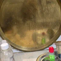 سینی روسی سایز بزرگ و تابه مسی قدیمی|کلکسیون اشیاء عتیقه|تهران, خواجه نظام الملک|دیوار