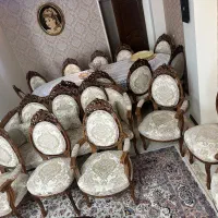 مبلمان سلطنتی و میز ناهار خوری|مبلمان خانگی و میز عسلی|تهران, جمال‌زاده|دیوار