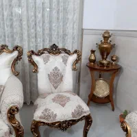 مبل سلطنتی استیل نو تمیز|مبلمان خانگی و میز عسلی|ملایر, |دیوار