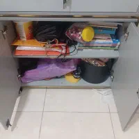 دکوری طوسی روشن|کتابخانه، شلف، قفسههای دیواری|تهران, افسریه جنوبی|دیوار