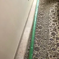 پرده سبز ۵ متری همراه با پایه و گیره