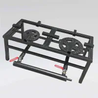 اجاق گاز پروفیل دو قلو ابعاد ۶۰*۳۰