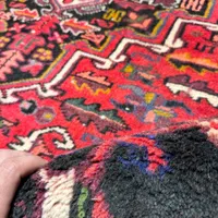 ۶ متری دستباف هریس‌ تبریز گل‌ریز لاکی‌ ضخیم|فرش|تهران, جهاد|دیوار