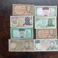 آلبوم اسکناس های قدیمی پهلوی|کلکسیون سکه، تمبر، اسکناس|زنجان, |دیوار