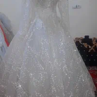 لباس عروس  در حد نو