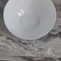 کاسه سایز متوسط آرکوپال و دیس پلو سفید مربع شکل