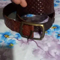 کمربند چرم اصل طبیعی|کیف، کفش، کمربند|قزوین, |دیوار