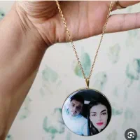 گردنبند عکس رزینی هدیه روز مادر|بدلیجات|گرگان, |دیوار