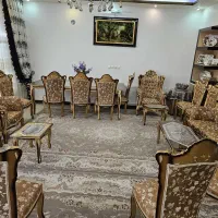 مبل و نهارخوری ۸ نفره استیل|مبلمان خانگی و میز عسلی|یزد, |دیوار