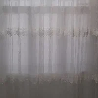 یک عدد پرده پانچ شده نو همراه با استر|پرده، رانر، رومیزی|آستانه اشرفیه, |دیوار