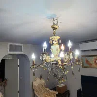 لوستر برنز ۸ شعله .