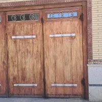 درب حیاطی اهنی