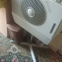 کولر آبی و پنکه پرتابل متحرک آبسال