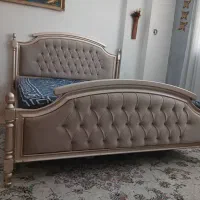تخت دو نفره چوبی با کیفیت مشهد تخت
