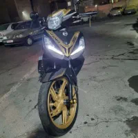 لاکی ۱۸۵ شال طلا ۴۰۲|موتورسیکلت|تهران, مینابی|دیوار