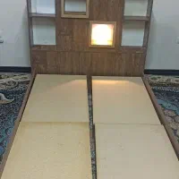 تخت خواب ام دی اف باکس دار عرض۱۲۰با خوشخواب رایگان|تخت و سرویس خواب|شیراز, کوی زهرا|دیوار