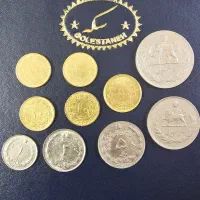 ۱۰ عدد سکه پهلوی|کلکسیون سکه، تمبر، اسکناس|بندر ماهشهر, |دیوار