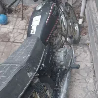 موتور سیکلت احسان ۱۲۵ استارتی پلاک ملی