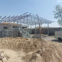 اسکلت بندی خارپا کارگاهی ویلایی سیار