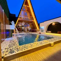 کلبه عروس استخردار دوخوابه شایان