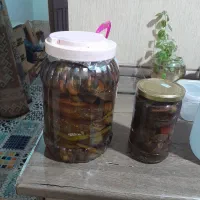 ترشی بادمجان شکم پر محلی