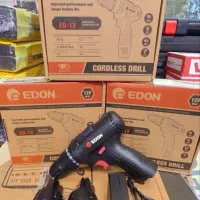 دریل شارژی ۲ باطری 12ولت ادون EDON اصلی