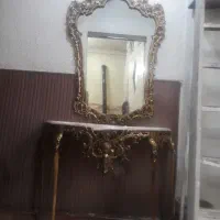 آینه و کنسول برنز|مبلمان خانگی و میز عسلی|تهران, خزانه|دیوار